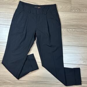 Alice‎ + Olivia Employed Women's Black Mid Rise Zipper Trousers Dress Pants 2